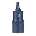 thumbnail image 1 of Torx Screwdriver Bit 1/2 Socket Bits Adapter for Screwdrivers T30 T35 T40 T45 T50 T55 T60 T70 Drive Socket Repair Hand Tool T30, 1 of 6