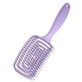thumbnail image 1 of Seitruly Peine curvo grande, peine para peinar el cabello, peine de masaje hueco, peine portátil de mango largo, peine de peluquería, masaje de cabeza Cuidado del cabello Violeta Seitruly CE000490-04, 1 of 1