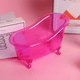 thumbnail image 5 of Caja de almacenamiento de cosméticos creativa para bañera pequeña, caja de almacenamiento de plástico para brochas de maquillaje, mini caja de almacenamiento de escritorio, 5 of 5