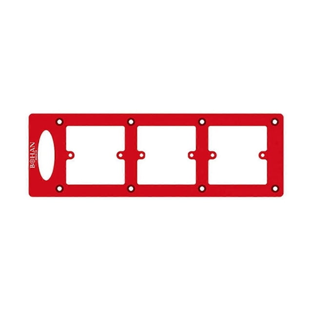 Switch Socket Bottom 86 Box Slotted Scribing Template Tool Opening Hole Decoration Tool Template Electrical Outlet A