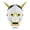 White, variant on Terrifying Theatrical Mask Realistic Costumes Face Cover For Halloween Parties Costume Balls And Movie Role Play