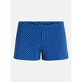 thumbnail image 5 of No Boundaries Cloud Core Low Rise Sleep Shorts, Women's XXS-3X, 5 of 5