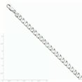 thumbnail image 2 of 14K White Gold 7.41mm Fancy Link Bracelet, 2 of 2