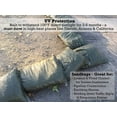 thumbnail image 5 of Sandbags For Flooding - Size: 14" x 26" - Green - Sandbags Empty - Sandbags Wholesale Bulk - Sand Bag - Flood Water Barrier - Water Curb - Tent & Store Bags (10,000 Bags), 5 of 8