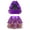 Purple-A, variant on Kids Girls Halter Neck Sequins Latin Ballet Dance Modern Jazz Performance Dancewear