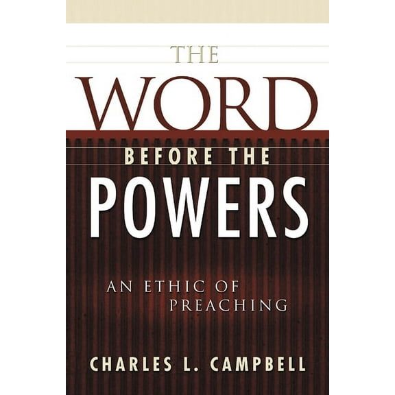 The Word Before the Powers, (Paperback)