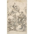 thumbnail image 3 of Giovanni Battista Gaulli 16x24 Black Modern Framed Museum Art Print Titled - Allegory of the Immaculate Conception (1639-1709), 3 of 5