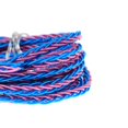 thumbnail image 4 of Actualice La Línea De Auriculares 7N Un Cristal Cobre Plateado Chapado En Oro Alambre Semiacabado Accesorios De Bricolaje Cable De Audio Azul y morado SM SunniMix Cable de actualización de DIY OCC, 4 of 8