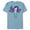 Ocean Blue, variant on Disney and Pixar’s Monsters, Inc. Celia Big Face Costume - Short Sleeve Blended T-Shirt for Adults - Customized-Ocean Blue