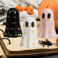 thumbnail image 1 of 3 Piezas Decoración Fantasmas Halloween, Decoraciones Fantasmas Halloween, Decoración Fantasmas Interior con Sombrero para la Decoración del Hogar Halloween Otoño, 1 of 4