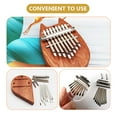 thumbnail image 4 of 6 Sets  Unfinished Small Thumb Pianos 8-Keys Kalimba DIY Musical Instruments, 4 of 6
