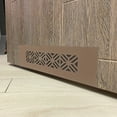 thumbnail image 6 of Uxcell Door Air Vent Cover, Heavy Duty Aluminum Grille Ventilation Cover Louvered with Mounting Screw for Cabinet Wardrobe 16 x 2 Inch, 6 of 6