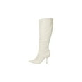 thumbnail image 4 of Louise Et Cie Vila Pointed Toe Pull-on Stiletto Winter White Pointed Dress Boots (SAND DOLLAR, 9), 4 of 6