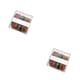 thumbnail image 3 of Minnieouse Paquete de 50 bandas elásticas para el cabello para mujer, cola de caballo portátil, estiramiento alto, novia, esposa, bandas para vestir, tipo 3 2piezas Minnieouse CBP491593, 3 of 6