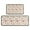 Pioneer Flower Floral, variant on Pioneer Flower Floral Print Pattern Kitchen Rugs Sets Of 2,Anti Fatigue Kitchen Mat Rugs Non Slip Washable,Decorative Kitchen Floor Mats for Kitchen,Sink,Laundry,17"X30" 17"X47"