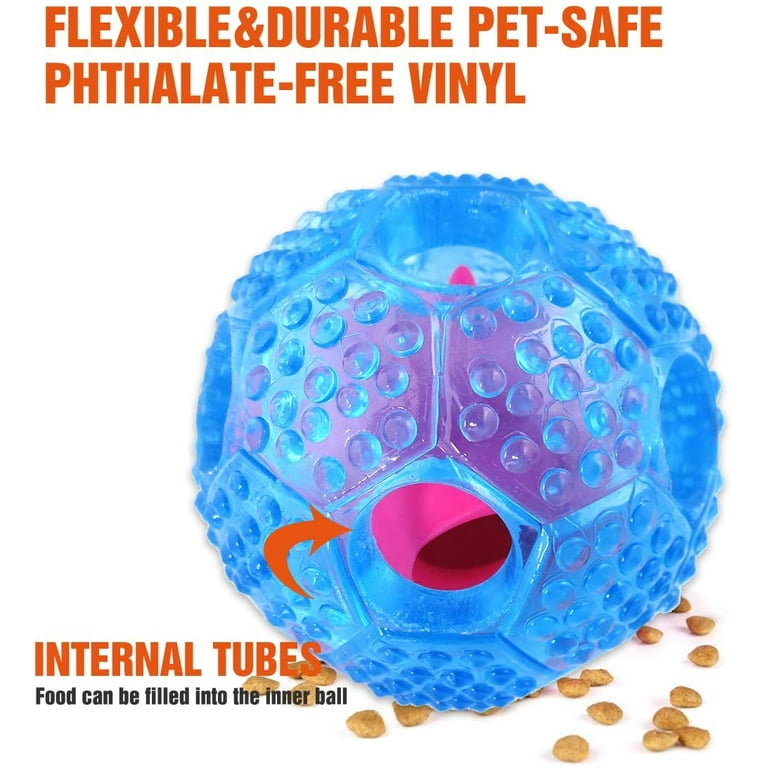 Adjustable Dog Treat Dog Ball and Treat Dispensing Dog Toys - Dog Chews &  Treats, Facebook Marketplace