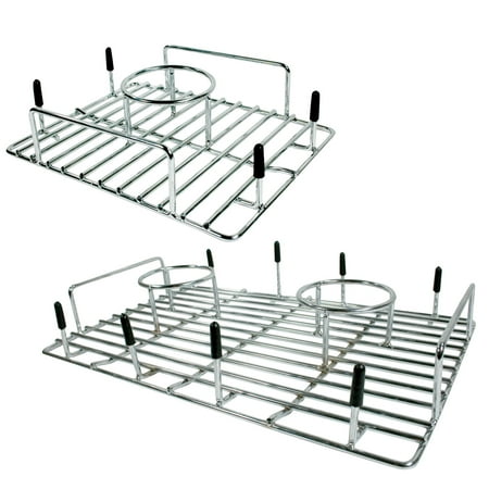 Beer Butt Chicken - Sportsman Series 2 Piece Set Of Beer Can Chicken Roasters