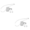 thumbnail image 2 of jesticaly Silicone Wireless for True Wireless Earphone Cover Box Charging Case clear 2Set, 2 of 6