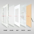 thumbnail image 5 of Scholartree 2 PACK 8x10 Wood Picture Frames, Front Loading Basic Tabletop Picture Frame, Off-White, 5 of 5