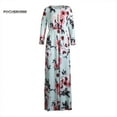 thumbnail image 2 of Binpure Robe Assortie Maman et Moi, Robe Florale à Carreaux à Manches Longues et Col Rond, 2 of 6