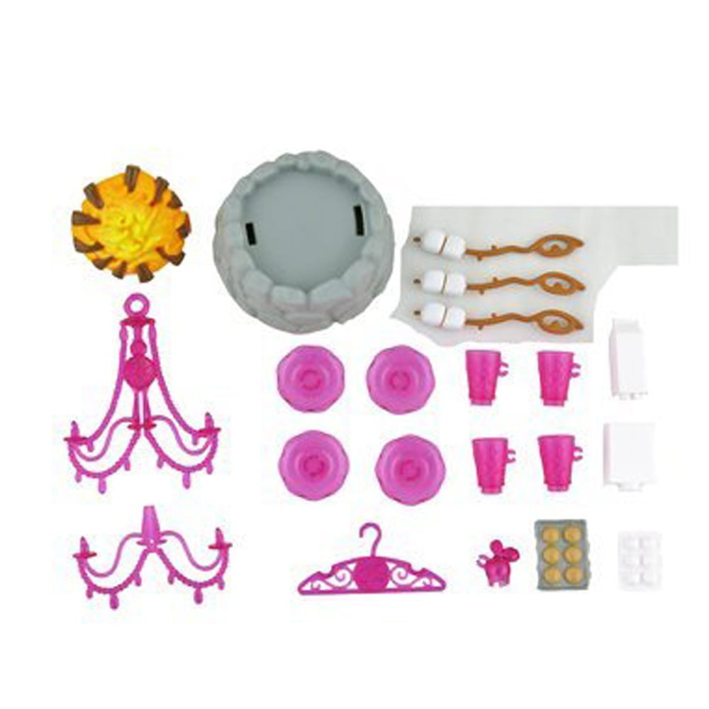 New Barbie Sisters RV Accessorry Replacement Pink Chandelier Hanging Light 