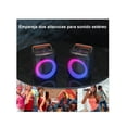 thumbnail image 2 of Bocina Bluetooth Party Heysong Tws Micrófono Portátil Negro, 2 of 6