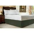 thumbnail image 1 of 100% Egyptian Cotton 1 PCs Box Pleated BedSkirt 18 inches (Sage,King), 1 of 5