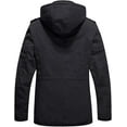 WenVen Men's Big and Tall Winter Coat Warm Puffer Jacket Hooded Parka