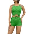 thumbnail image 2 of Trajes de baño tankini para mujer, moda, cómodo bikini de color sólido, traje de baño de color liso para mujer, conjuntos de bikinis, traje de baño de dos piezas para mujer, 2 of 4