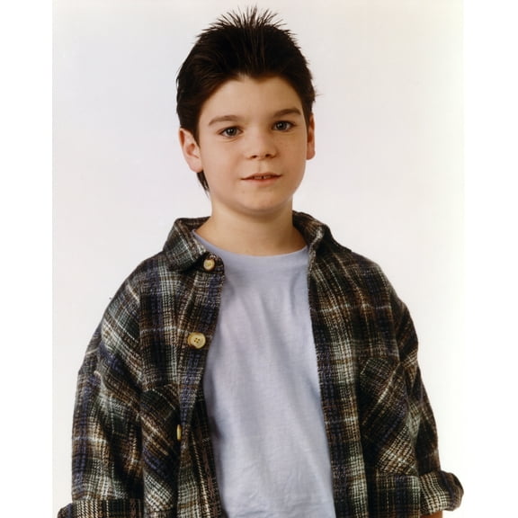 Grace Under Fire Kid Posed in Checkered Polo Photo Print (8 x 10)