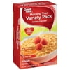 Great Value Instant Oatmeal, Morning Trio Variety Pack, 10 Count