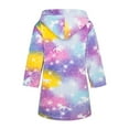 thumbnail image 3 of BULLPIANO Kids Bathrobe Fleece Hooded Soft Towel Robe for Girls Boys Terry Cloth Robes Sleepwear 2-12 Years, 3 of 8