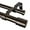 Bronze, variant on Double Curtain Rod 72 to 144 Inch, 1 Inch Telescoping Double Curtain Rods for Windows, Heavy Duty Double Drapery Rod with Simple Cap Finials, Black
