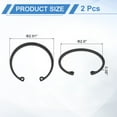 thumbnail image 2 of 2 Pack 2-5/8" Internal Retaining Ring Circlip, Internal Circlip Snap Rings, 2 of 6