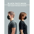 thumbnail image 5 of Ma Croix Black Disposable 3-Ply Earloop Face Masks, 5 of 6