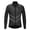 Black, variant on Lightweight Water-Resistant Cycling Jacket with Reflective Details and Breathable Back for Men, Black, Size L, 1 Pack
