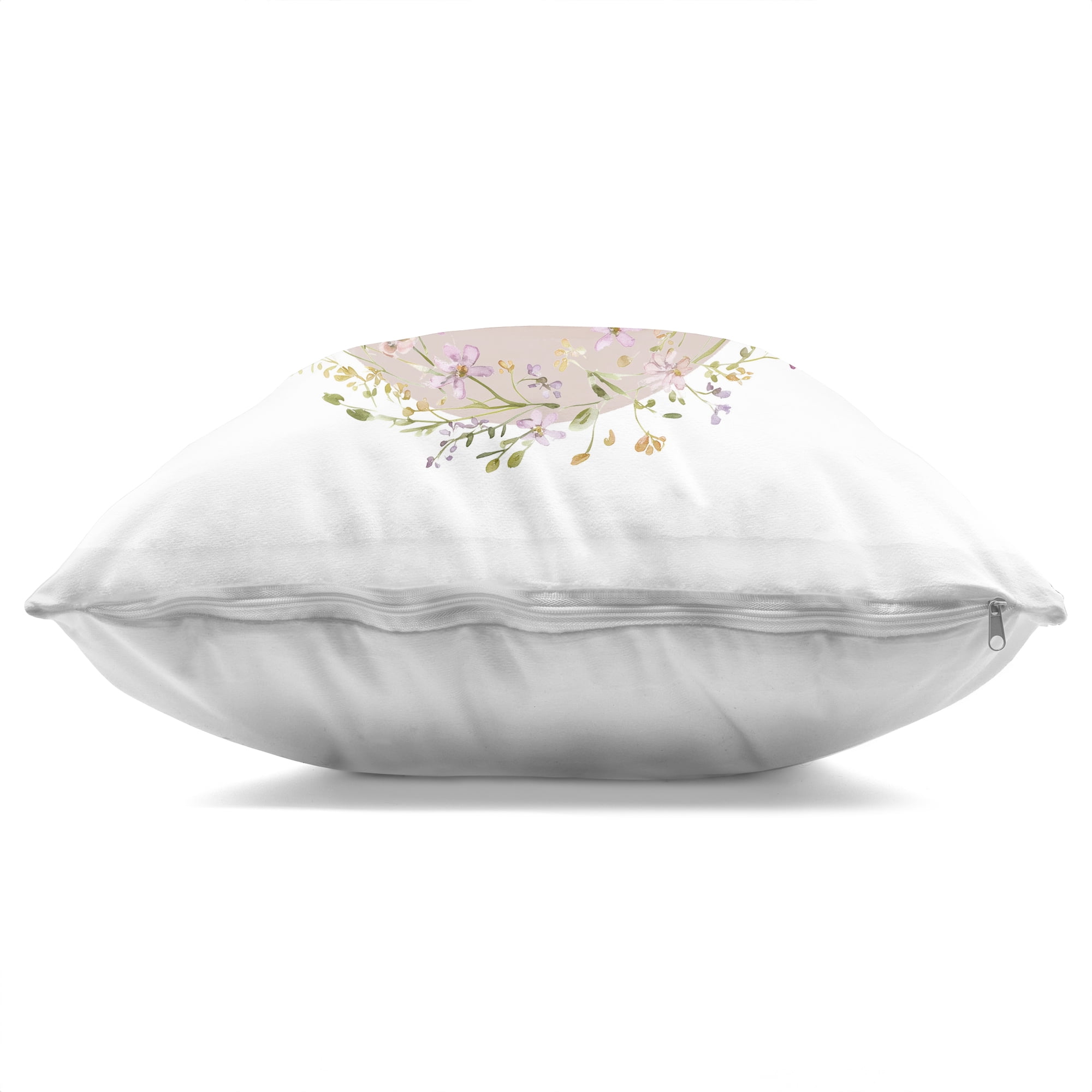 Stupell Industries Queen Swan with Florals Decorative Printed Throw Pillow, design by Christine Simpson Art, 18 x 7 x 18