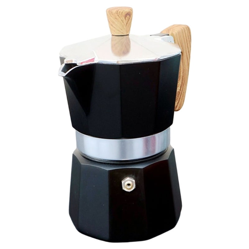 Aluminum Espresso Maker Stovetop Espresso Maker Classic Moka Pot Makes