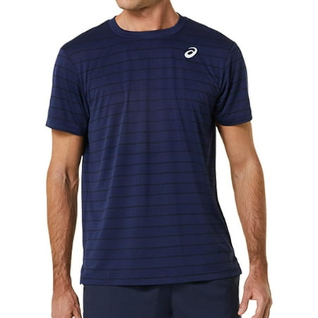 Men's Court Stripe Short Sleeve Tennis Top