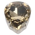 thumbnail image 3 of 10 piezas de diamantes de imitación para coser, cristales, botones brillantes, decoración para manualidades, ropa, zapatos, bolsas (0,71 x 0,75 pulgadas, forma de gota marrón claro), 3 of 8
