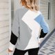 thumbnail image 3 of Gibobby Casual Suéter para Mujer, Suéter de algodón con cuello redondo para mujer(D,XG), 3 of 5
