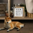 thumbnail image 3 of Dog Wood Signs - The Dogs Have Been Fed, Don't Fall for Their Lies, Funny Dog Quote Decor for Farmhouse Home Table Wall Bathroom (White), 3 of 5