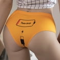 thumbnail image 5 of New European and American women's 3D printed panties with battery power hip wrap fashion girl's mid waist milk silk lace panties, 5 of 12