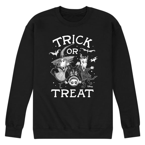 The Nightmare Before Christmas - Trick Or Treat - Men's Crew Neck Fleece Pullover