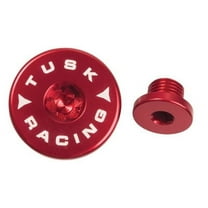 Billet Aluminum Engine Plug Kit Red for Honda TRX 450ER 2006-2009