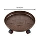 thumbnail image 5 of Fiudx Base con Ruedas de Hierro y Metal, Almohadilla Gruesa de Alta Resistencia, Diseño de Drenaje, Bandeja Universal para Macetas, Soporte Rodante Duradero, Gran Capacidad de Carga, Uso En Interiore, 5 of 5
