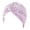 Purple, variant on Bohemian Braid Ethnic Silver Turban Cap Cover Headwear Hair Hat Wrap Headdress Bandana Headband, Rose Gold