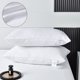 thumbnail image 1 of Núcleo de almohada de cama suave para dormir | Almohada de algodón de apoyo que no se pliega | Microfibra transpirable y respetuosa con la piel | Tamaño estándar: 29x19in | Se adapta a la mayoría de, 1 of 8