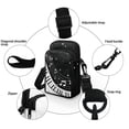 thumbnail image 5 of HELLHERO Women Adjustable Shoulder Strap Adjustable Shoulder Strap Crossbody Bag Men, Women Ghost Library Bag Polyester Travel, Outdoor and Daily Use, 5 of 7