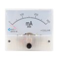 thumbnail image 1 of Medidor de Panel de Corriente Analógica, Amperímetro de CC para Pruebas de circuito eléctrico Automotrices, Indicador de Probador de Amperios de Batería de Car 0-300MA DYNWAVEMX medidor de amperímetro, 1 of 8